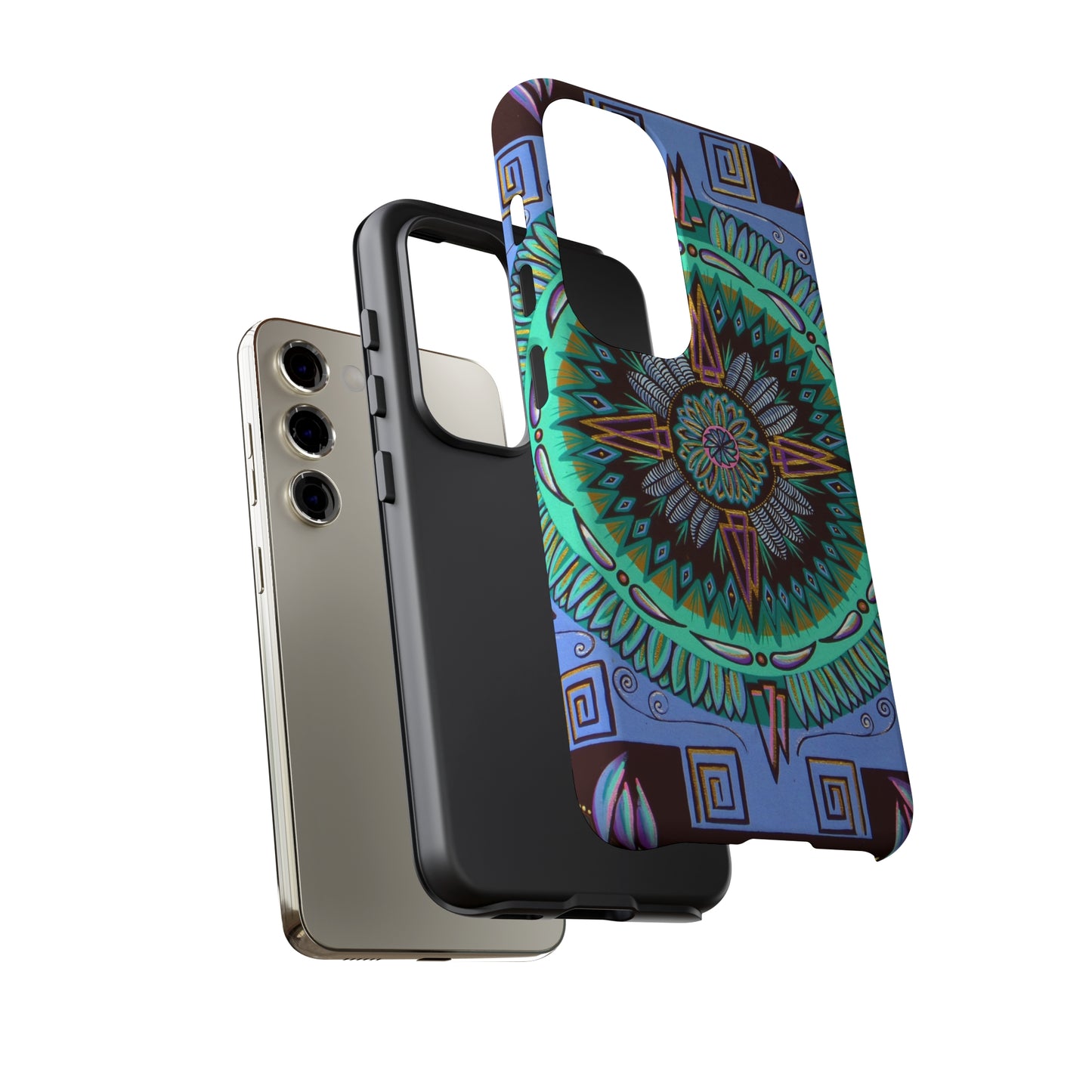 "Plumachakana" Art Phone Armor