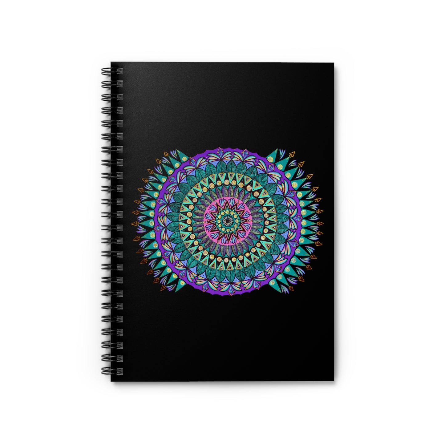 "Mandaladiosa" Spiral Notebook