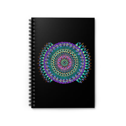 "Mandaladiosa" Spiral Notebook