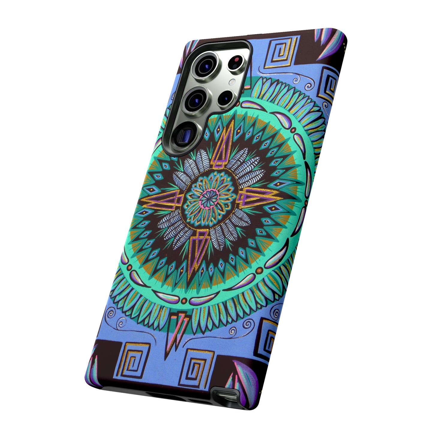 "Plumachakana" Art Phone Armor