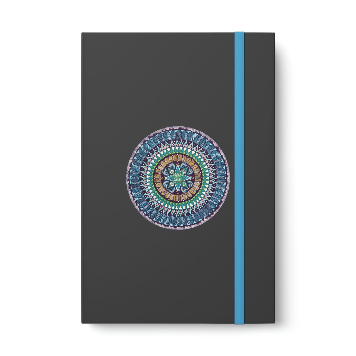 "AquilazurA Kryst'dala" Hardcover Journal - Blue Flame Array Paper products