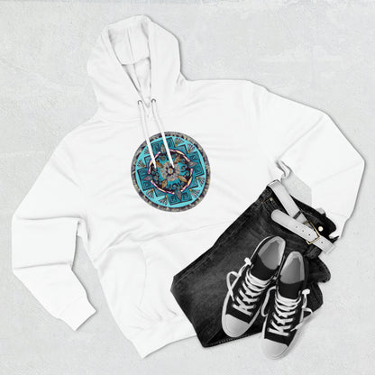 "Hojachakana" Lords & Ladies Pullover Hoodie - Blue Flame Array Hoodie