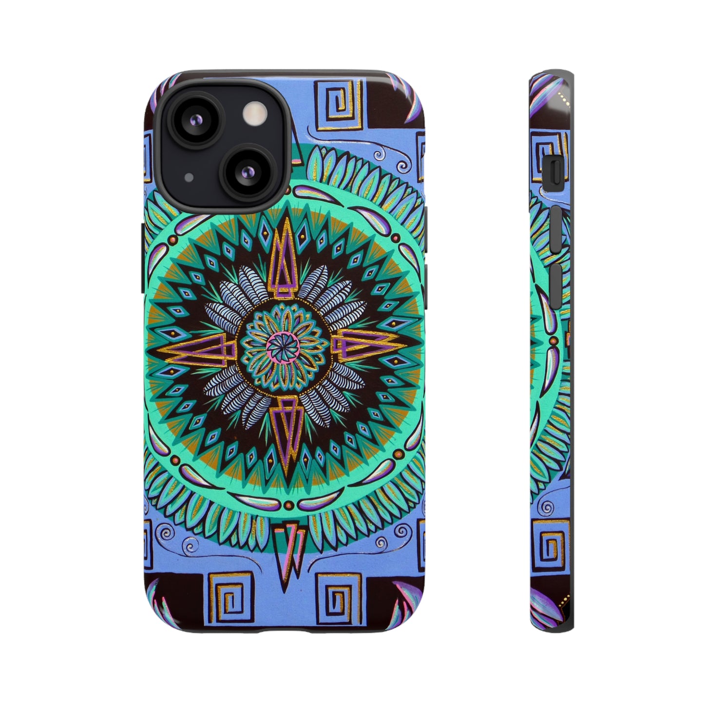 "Plumachakana" Art Phone Armor