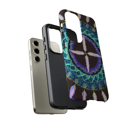 "Cuatro Vientos" Art Phone Armor - Blue Flame Array Phone Case