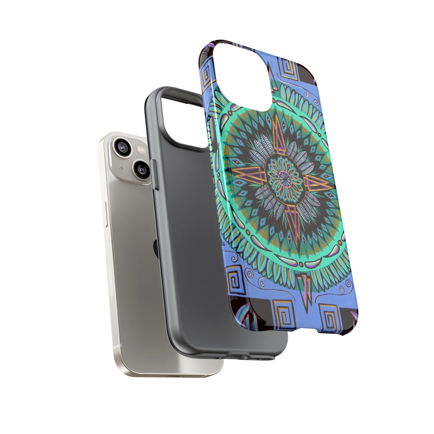 "Plumachakana" Art Phone Armor