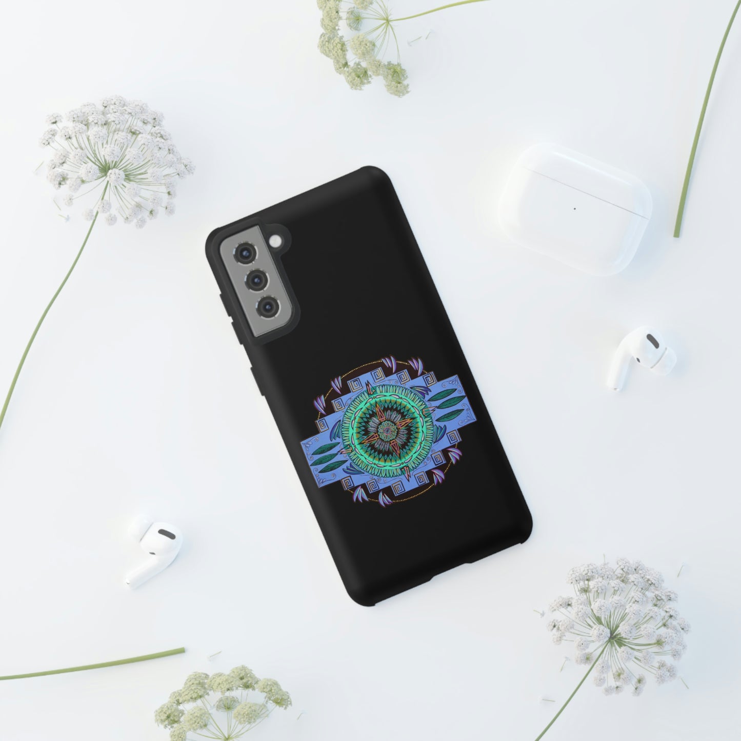 "Plumachakana" Art Phone Armor