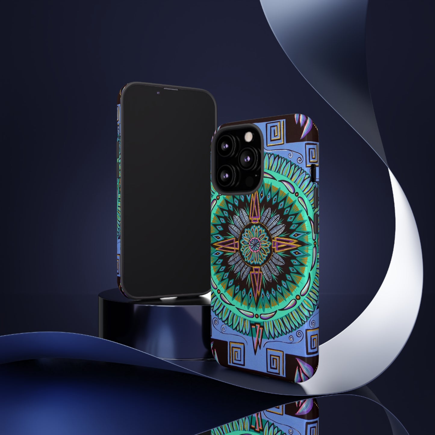 "Plumachakana" Art Phone Armor