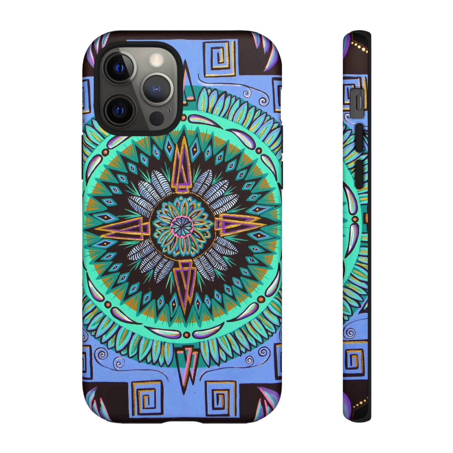 "Plumachakana" Art Phone Armor