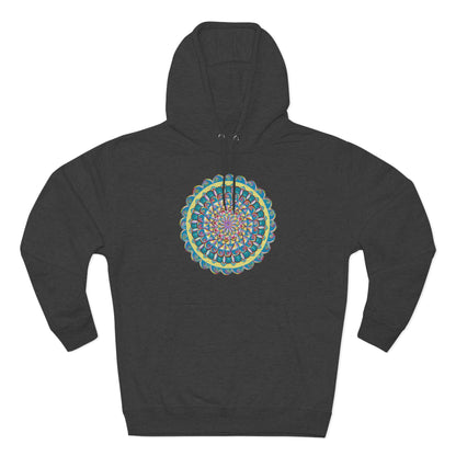 "Almandalayana" Lords & Ladies Pullover Hoodie - Blue Flame Array Hoodie