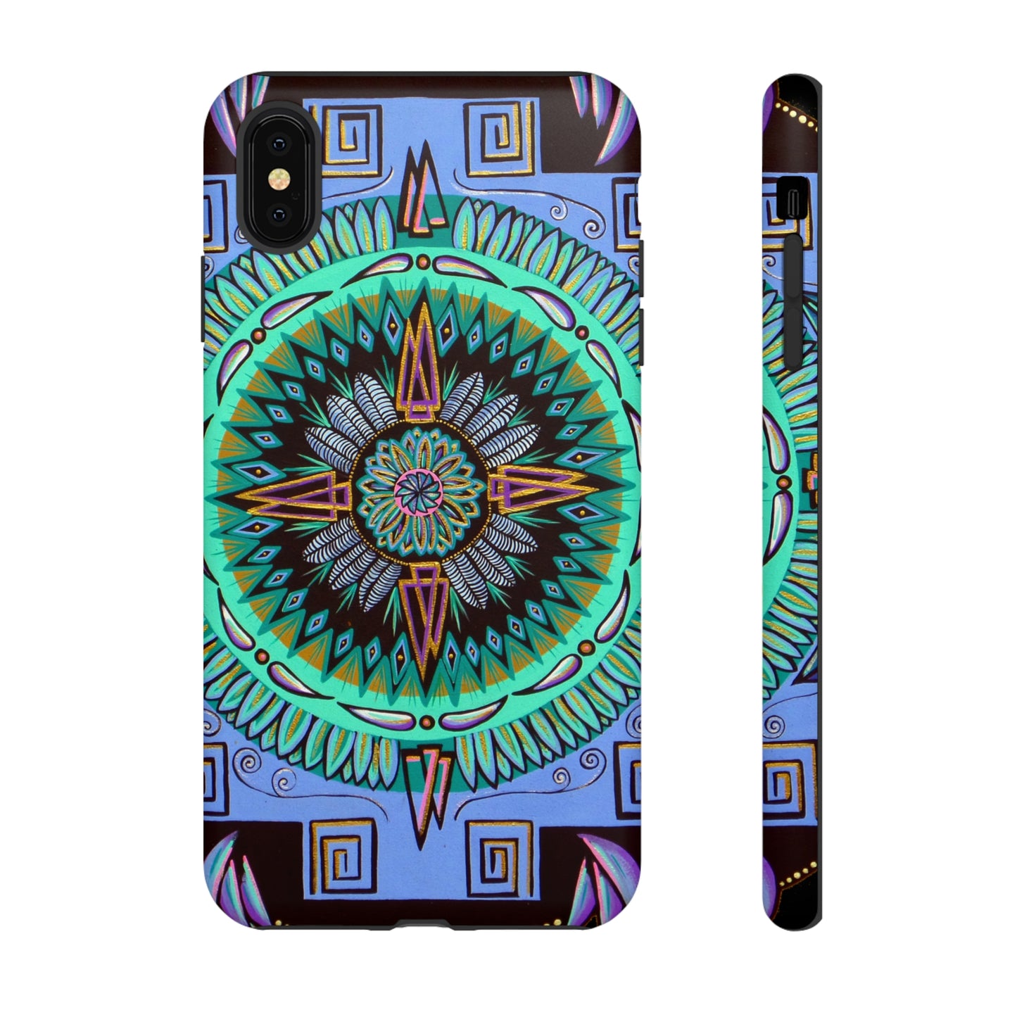 "Plumachakana" Art Phone Armor