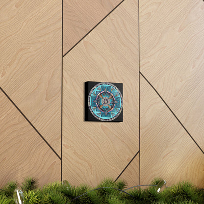 "Hojachakana" Canvas Gallery Wraps - Blue Flame Array Canvas