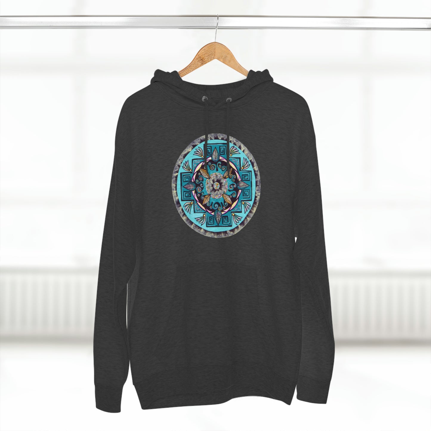 "Hojachakana" Lords & Ladies Pullover Hoodie - Blue Flame Array Hoodie