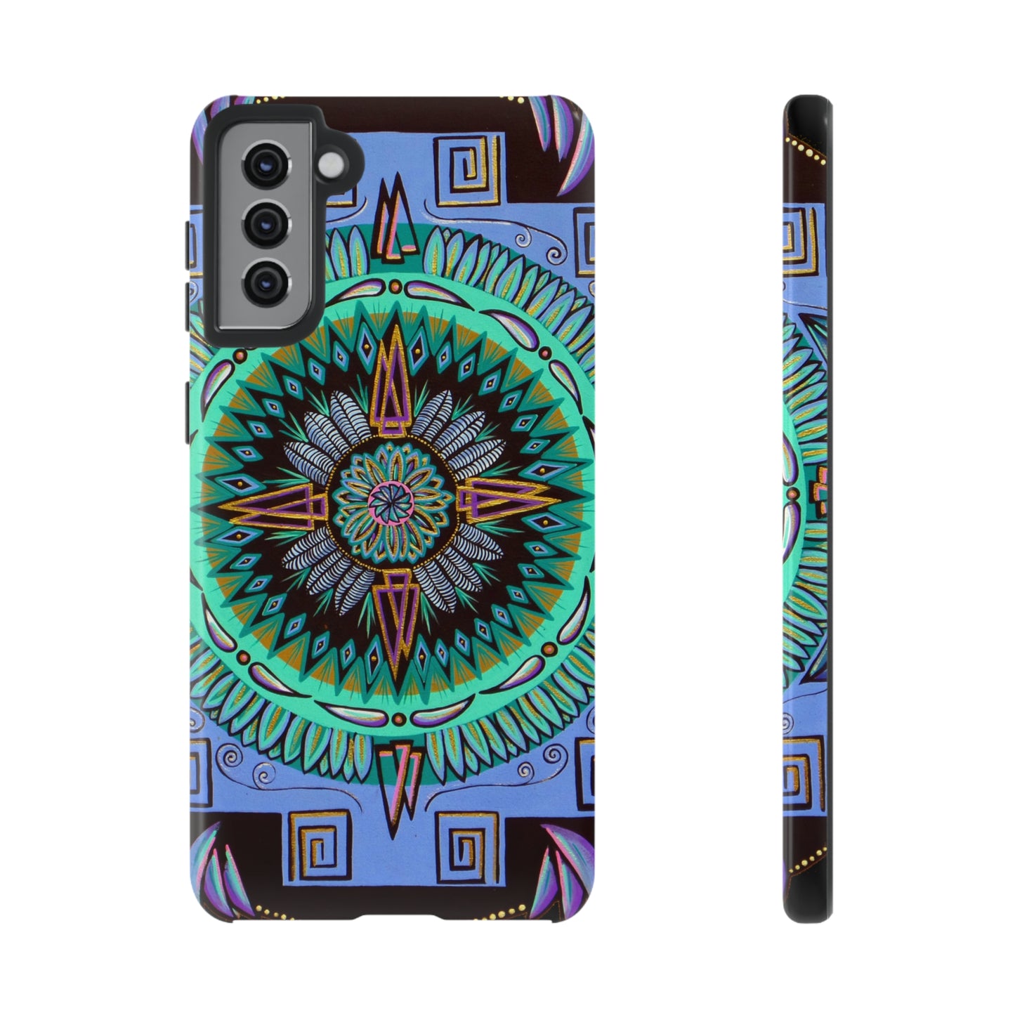 "Plumachakana" Art Phone Armor