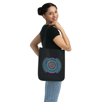 "Mandaladiosa" Organic Canvas Tote Bag