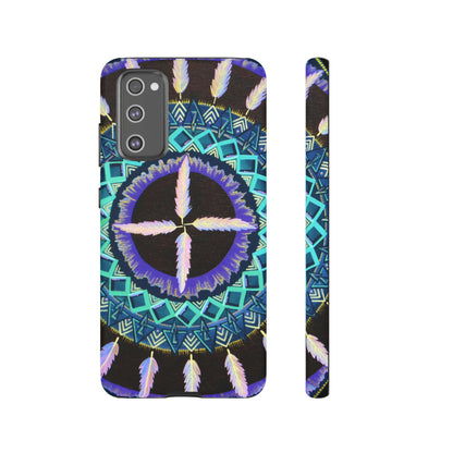 "Cuatro Vientos" Art Phone Armor - Blue Flame Array Samsung Galaxy S20 FE / Matte Phone Case