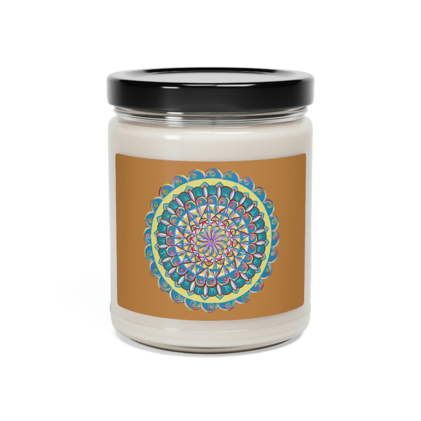 "Almandalayana" Scented Soy Candle - Blue Flame Array Home Decor