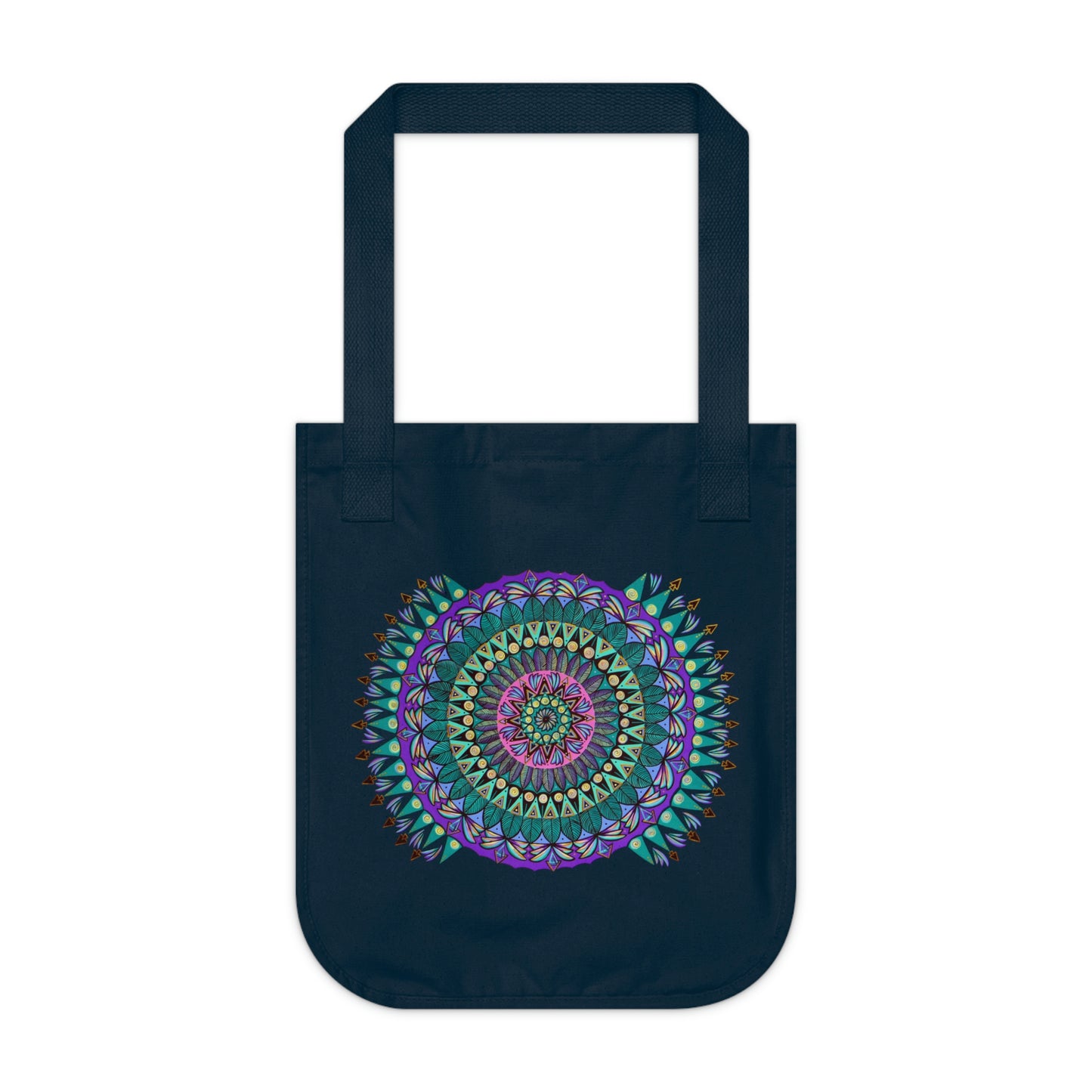 "Mandaladiosa" Organic Canvas Tote Bag