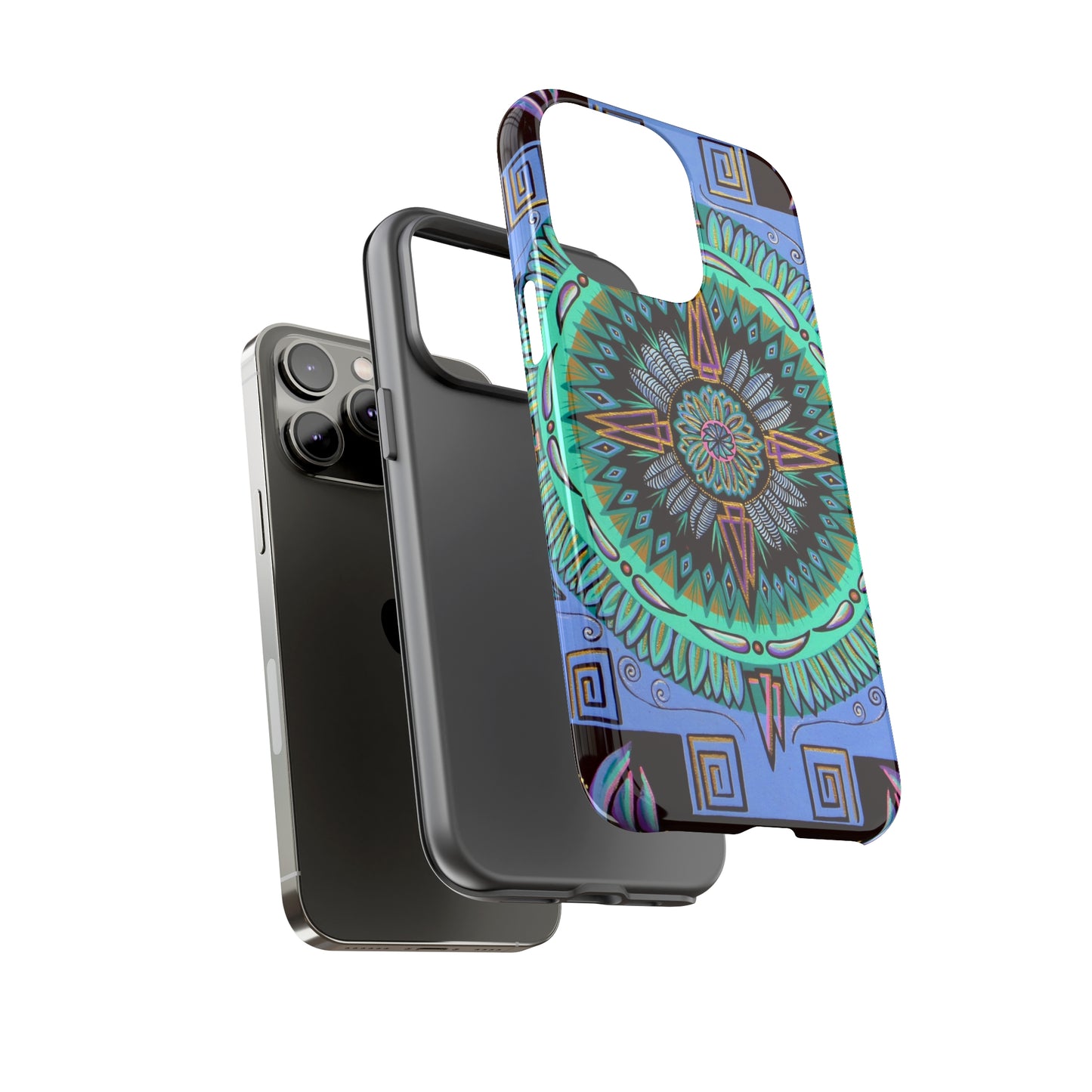 "Plumachakana" Art Phone Armor