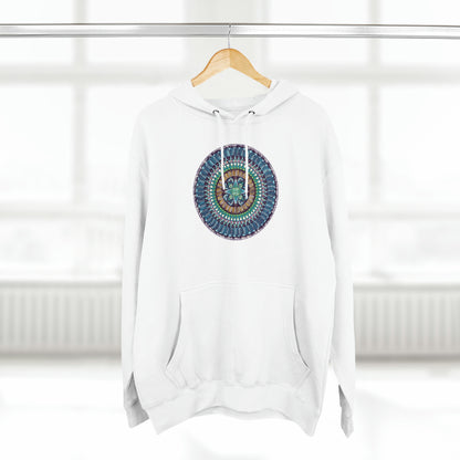 "AquilazurA Kryst'dala" Lords & Ladies Pullover Hoodie - Blue Flame Array Hoodie