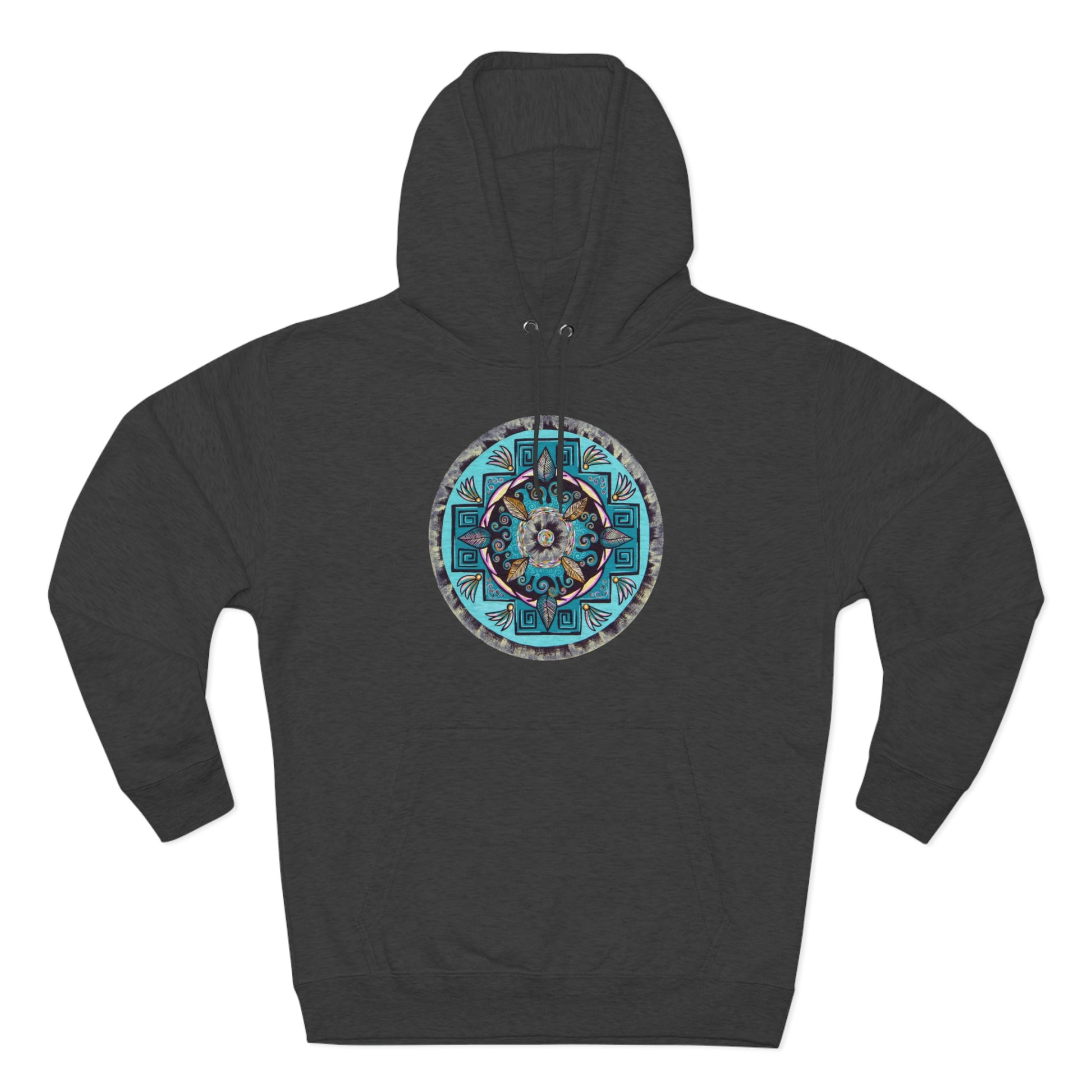 "Hojachakana" Lords & Ladies Pullover Hoodie - Blue Flame Array Hoodie