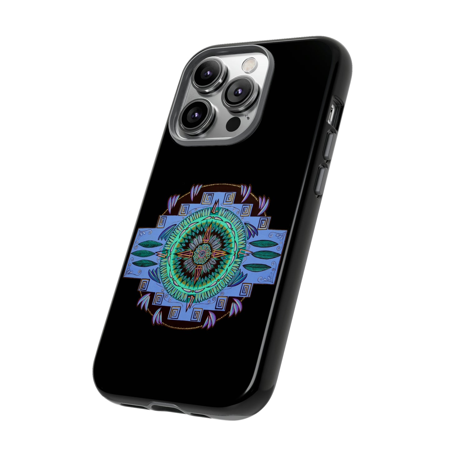 "Plumachakana" Art Phone Armor