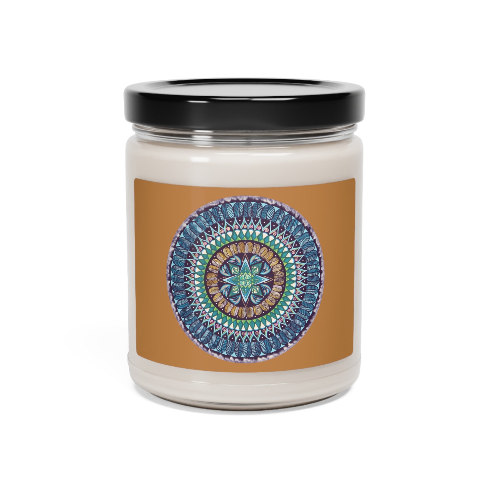 "AquilazurA Kryst'dala" Scented Soy Candle - Blue Flame Array Home Decor