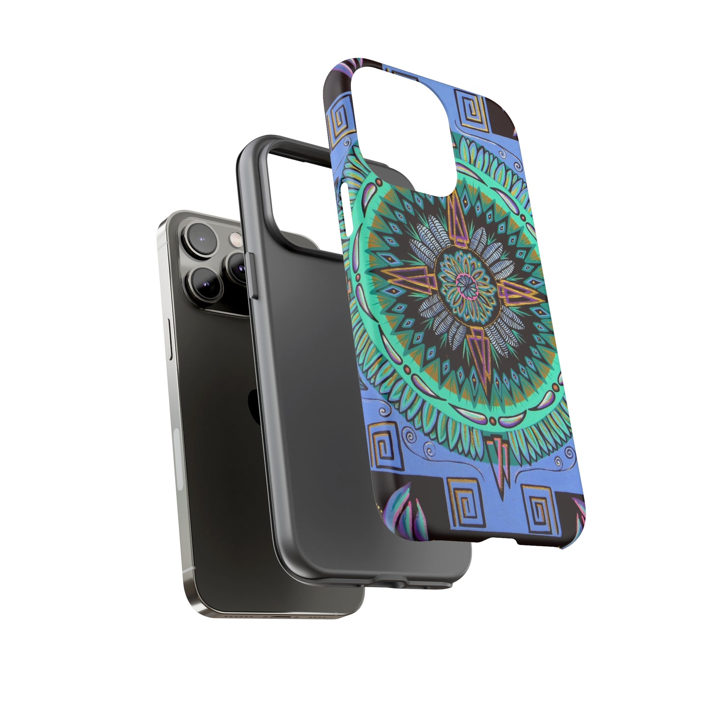 "Plumachakana" Art Phone Armor