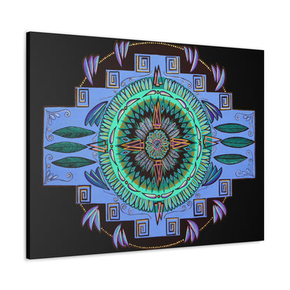 "Plumachakana" Canvas Gallery Wraps