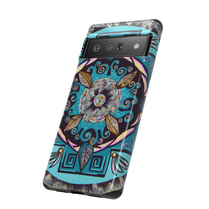 "Hojachakana" Art Phone Armor - Blue Flame Array Phone Case