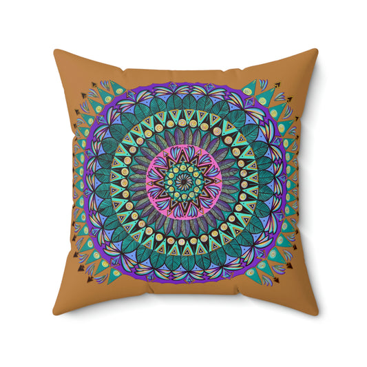 "Mandaladiosa" Dreamcatcher Pillow