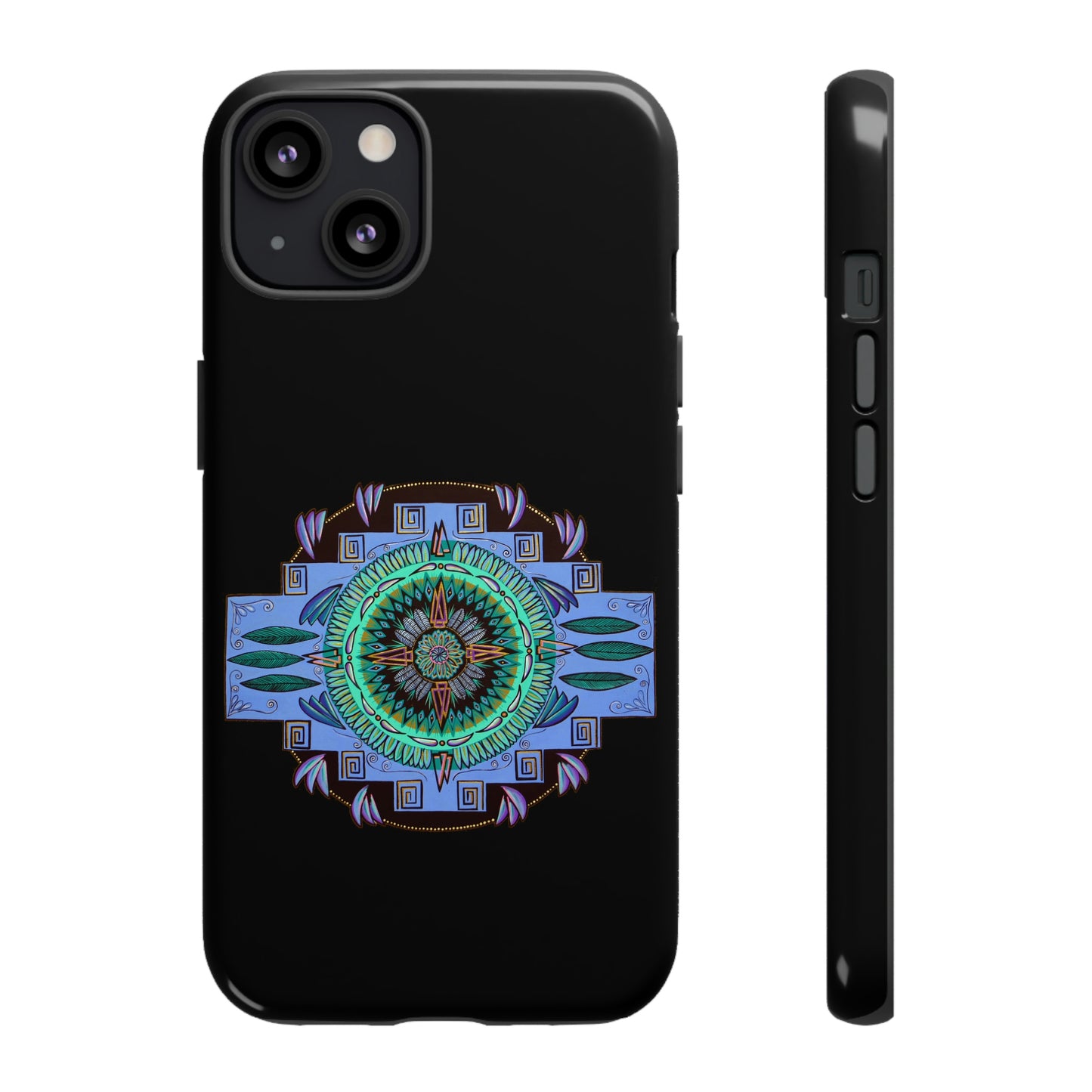 "Plumachakana" Art Phone Armor