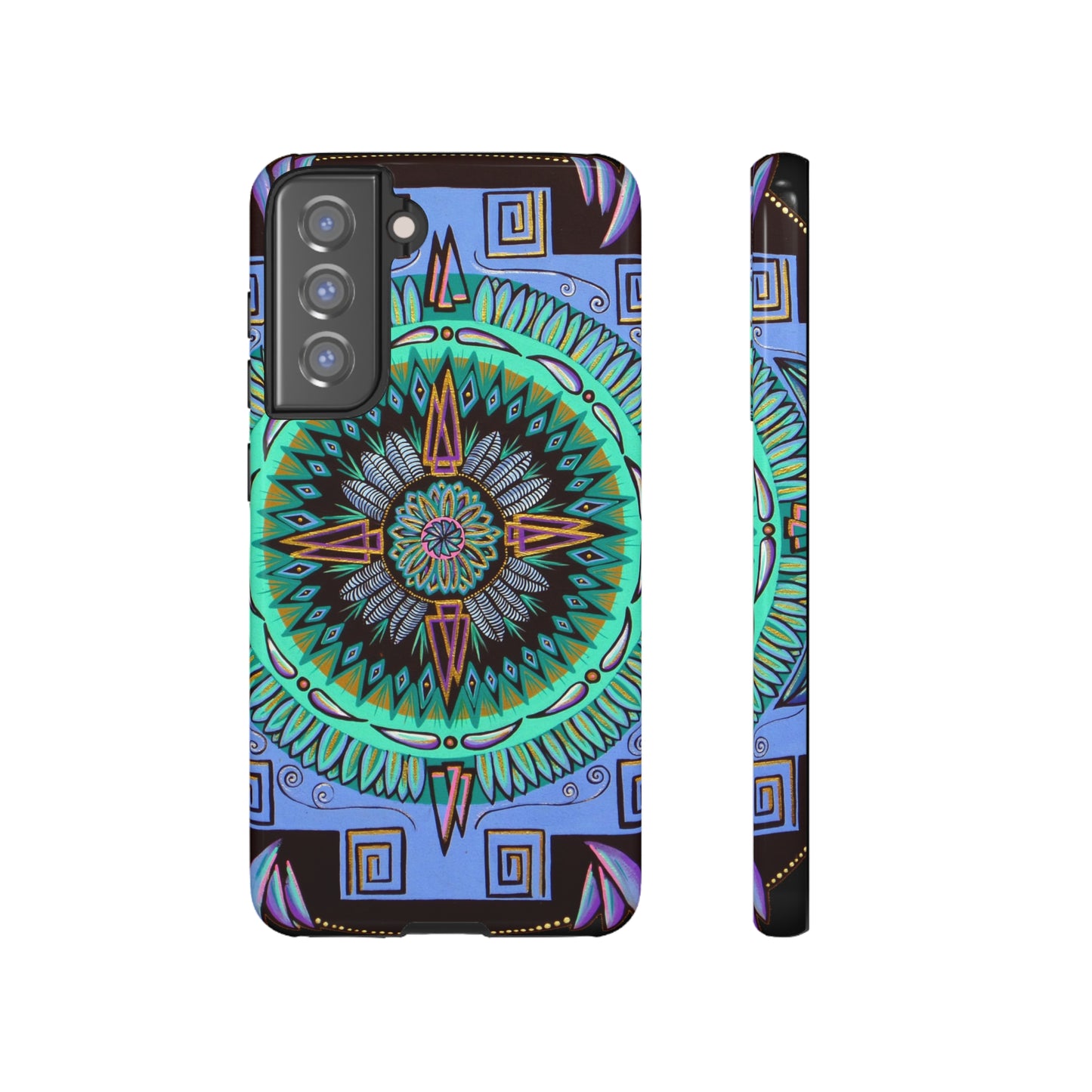 "Plumachakana" Art Phone Armor