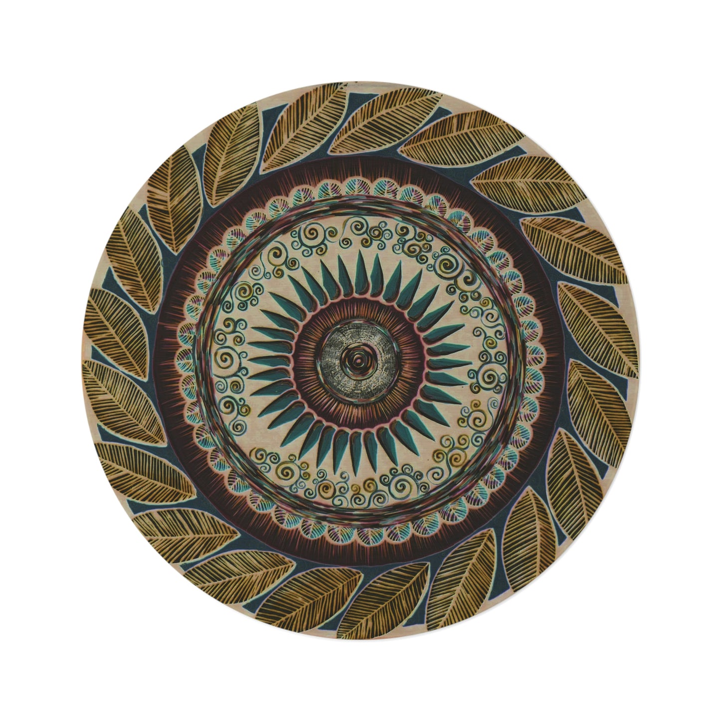 Round Rug ~ "Mandalamirajna"