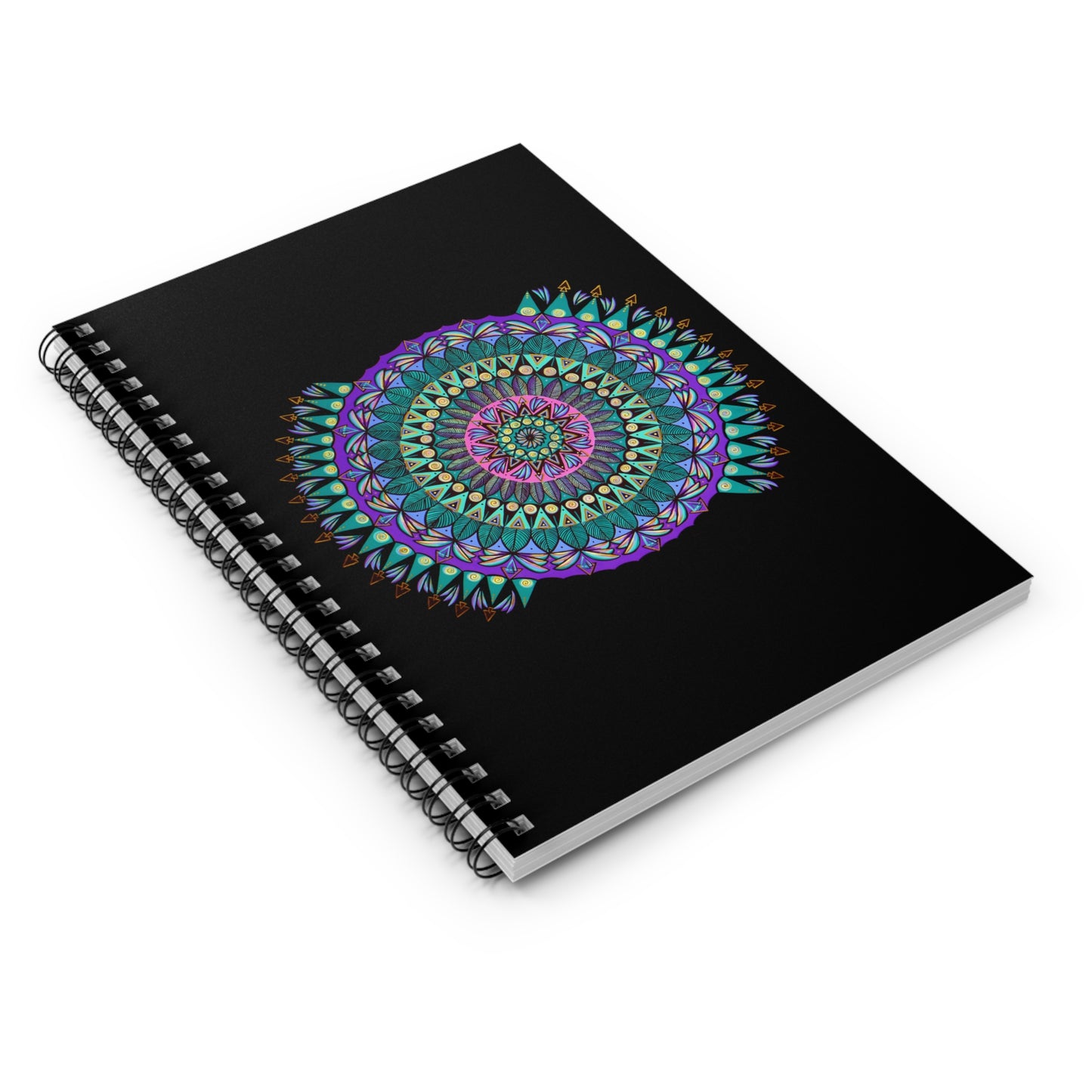 "Mandaladiosa" Spiral Notebook