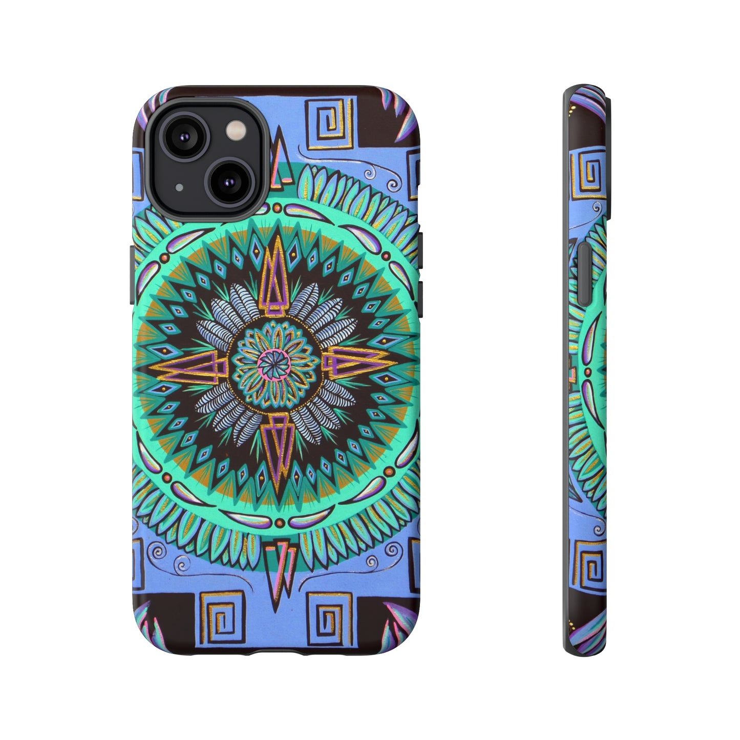 "Plumachakana" Art Phone Armor