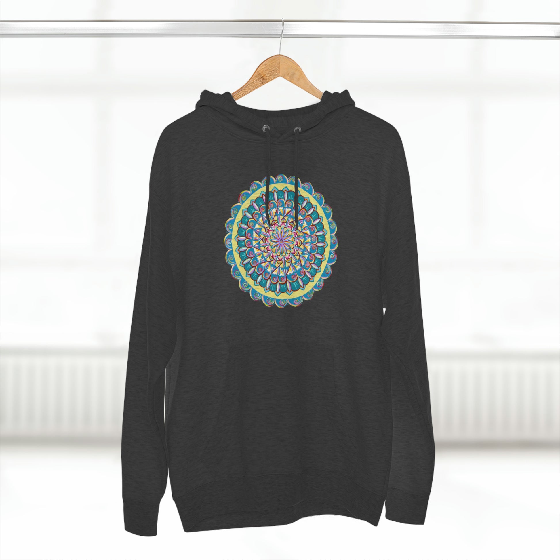 "Almandalayana" Lords & Ladies Pullover Hoodie - Blue Flame Array Hoodie