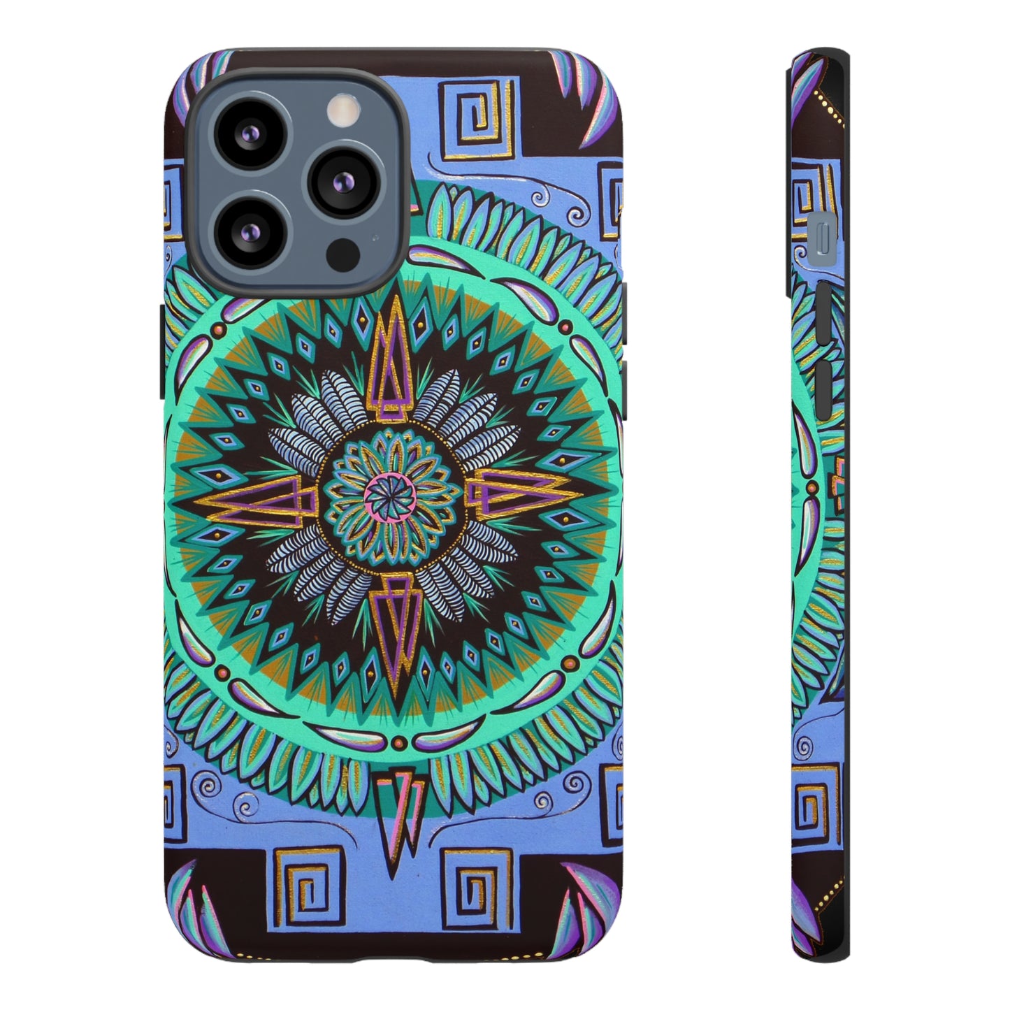 "Plumachakana" Art Phone Armor