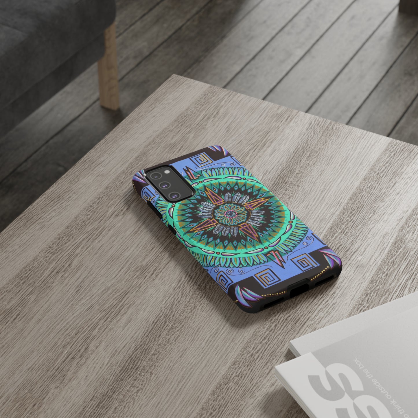 "Plumachakana" Art Phone Armor