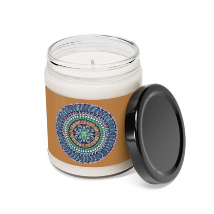 "AquilazurA Kryst'dala" Scented Soy Candle - Blue Flame Array Home Decor