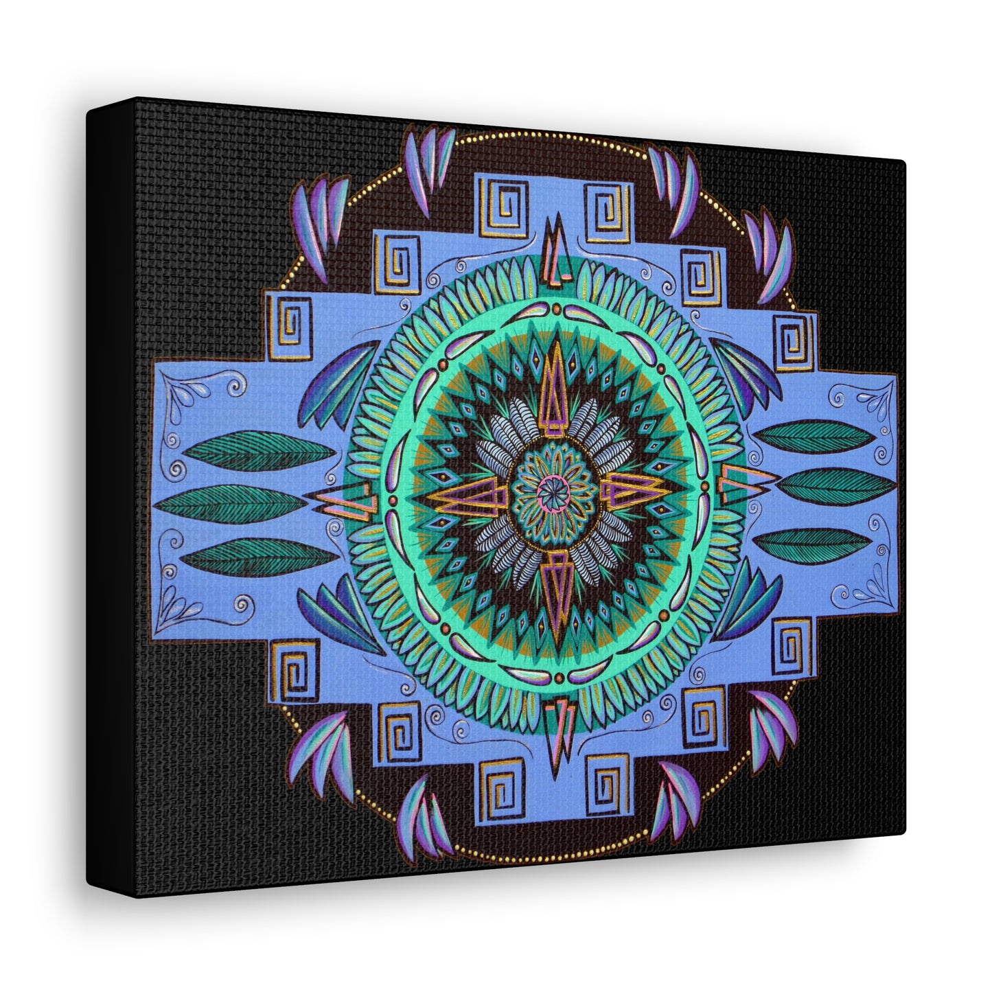 "Plumachakana" Canvas Gallery Wraps