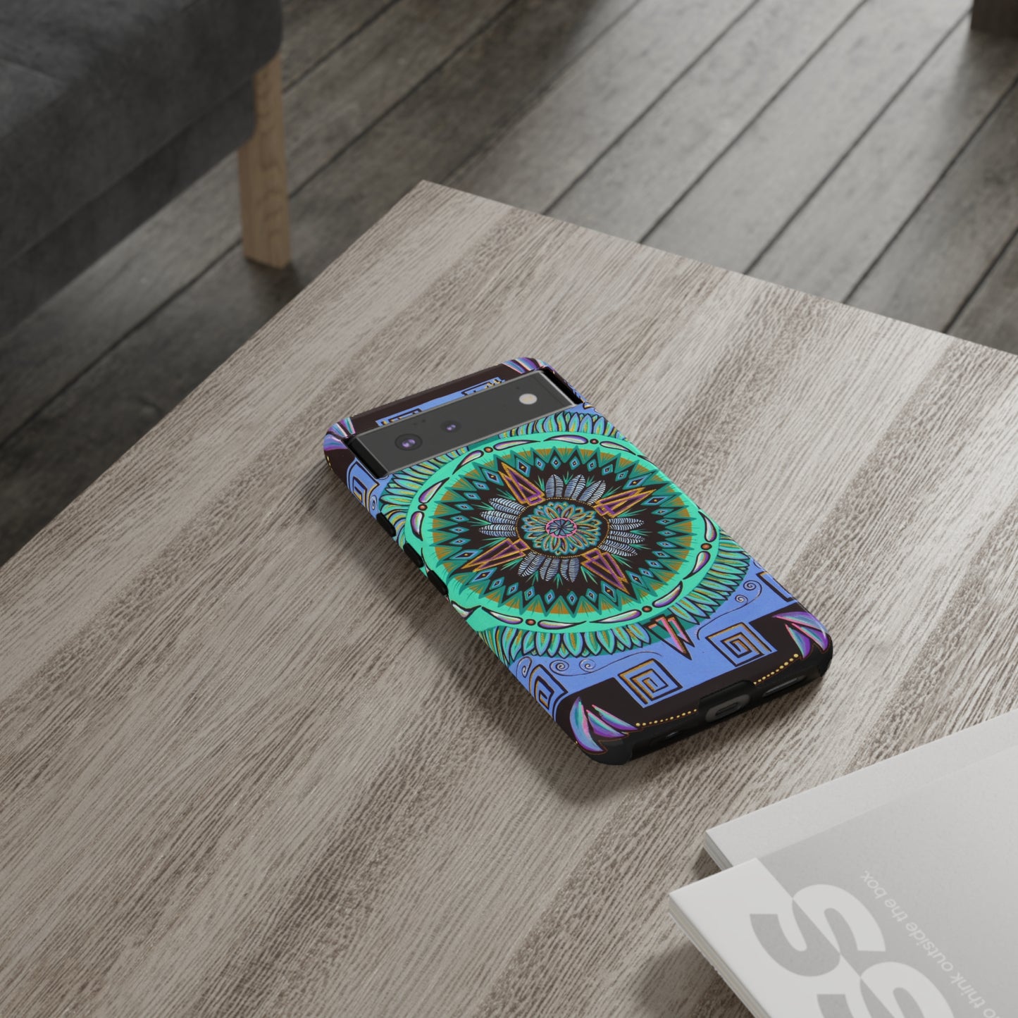 "Plumachakana" Art Phone Armor