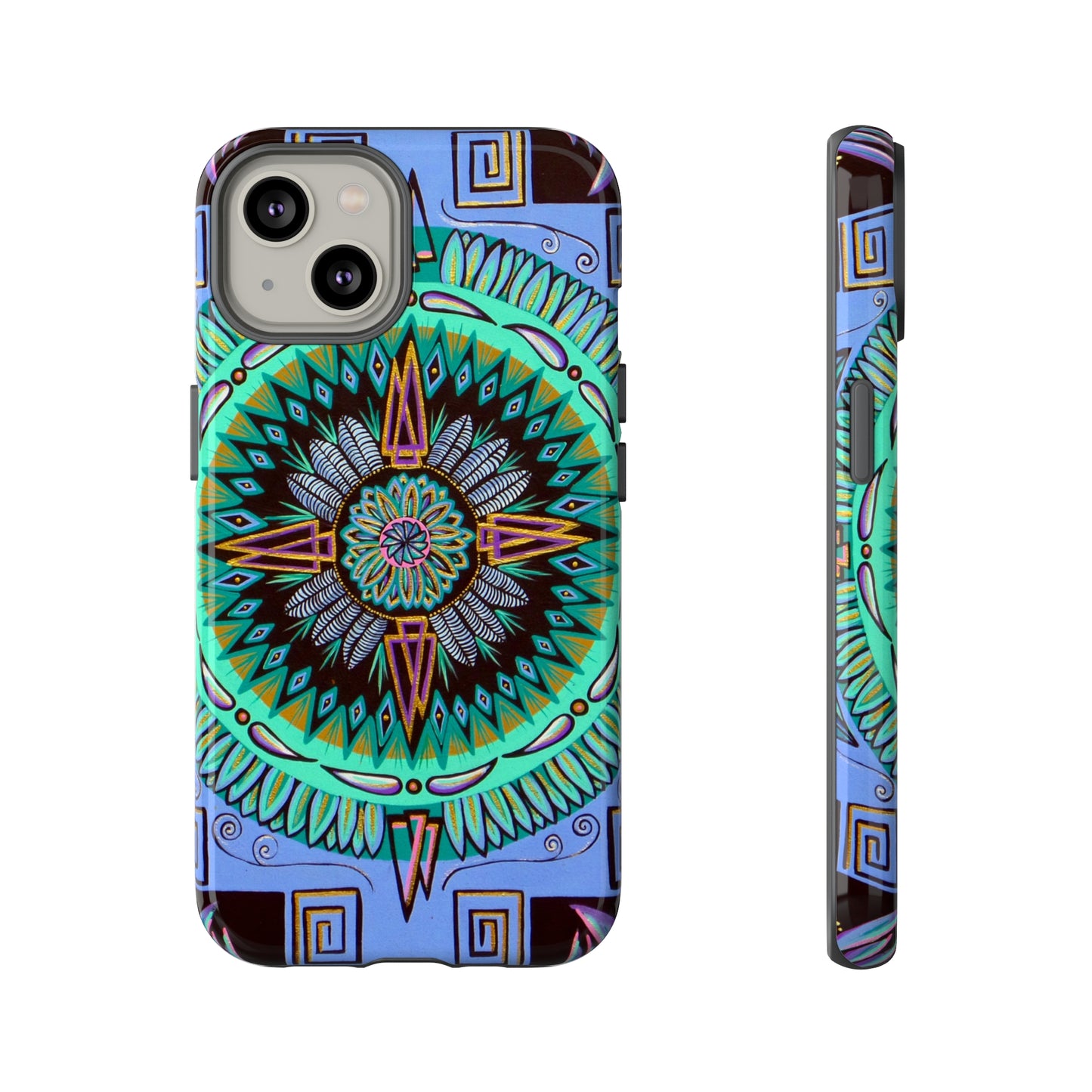 "Plumachakana" Art Phone Armor